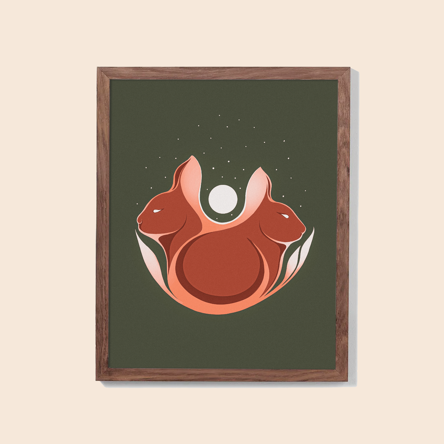 "Wabooz - Rabbit" Open Edition Art Print