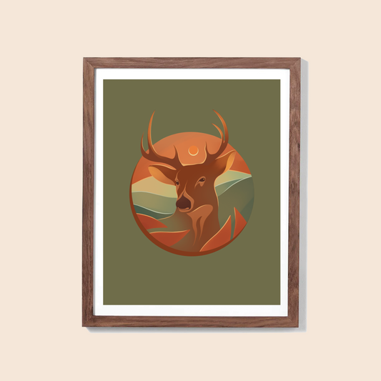 "Waawaashkeshi" Limited Edition Art Print